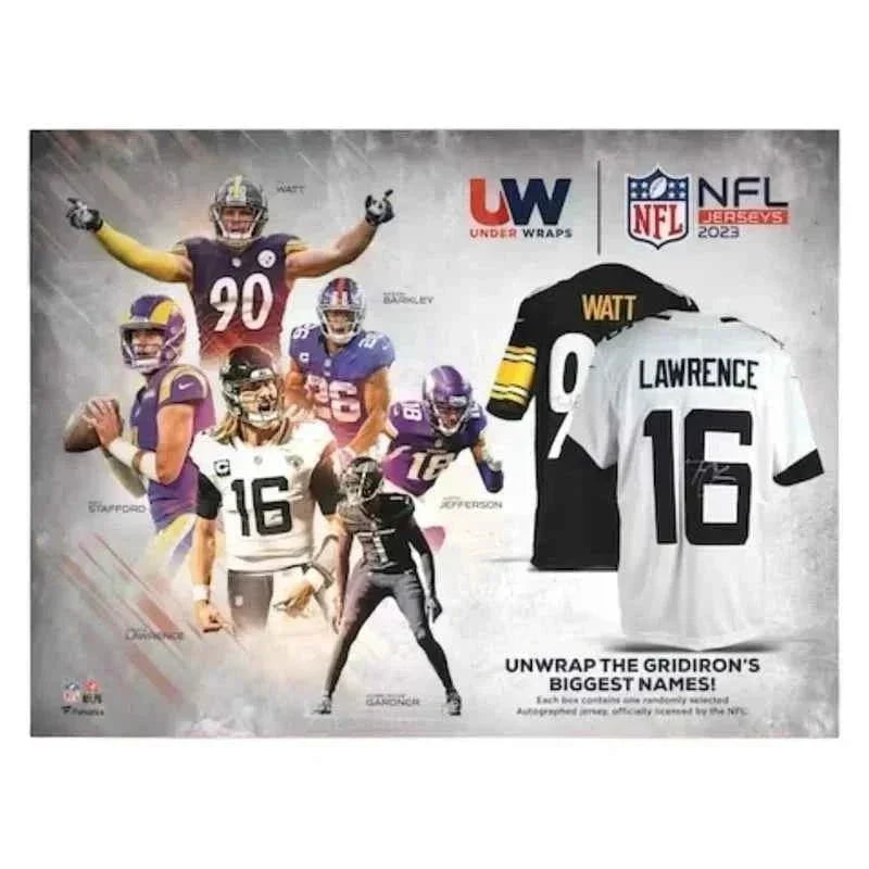 2023 Fanatics Under Wraps Football Autographed Jersey Box - CardVault Store