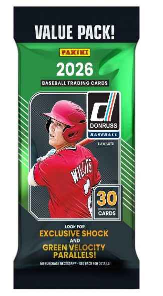 2026 Panini Donruss Baseball Fat Pack - CardVault Store