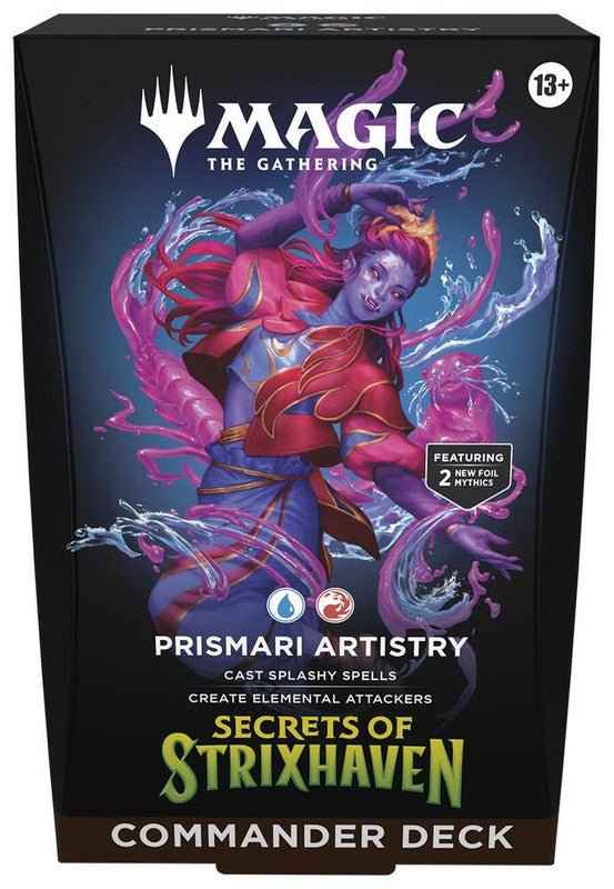 Magic The Gathering: Secrets of Strixhaven Commander Deck (Prismari Artistry) - CardVault Store
