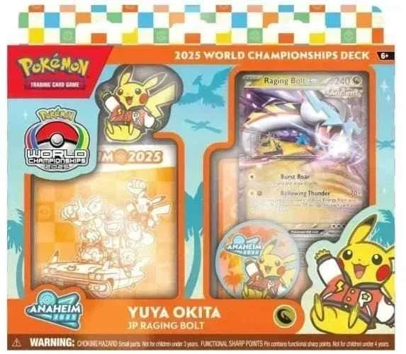 Pokemon 2025 World Championship Deck (JP Raging Bolt) (PRE-ORDER)