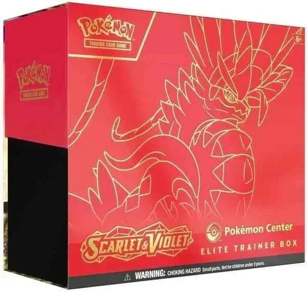 Pokemon Scarlet and Violet Pokemon Center Elite Trainer Box (Koraidon)