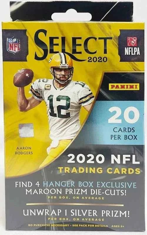 2020 Panini Select Football Hanger Box (Maroon Prizms) - CardVault Store
