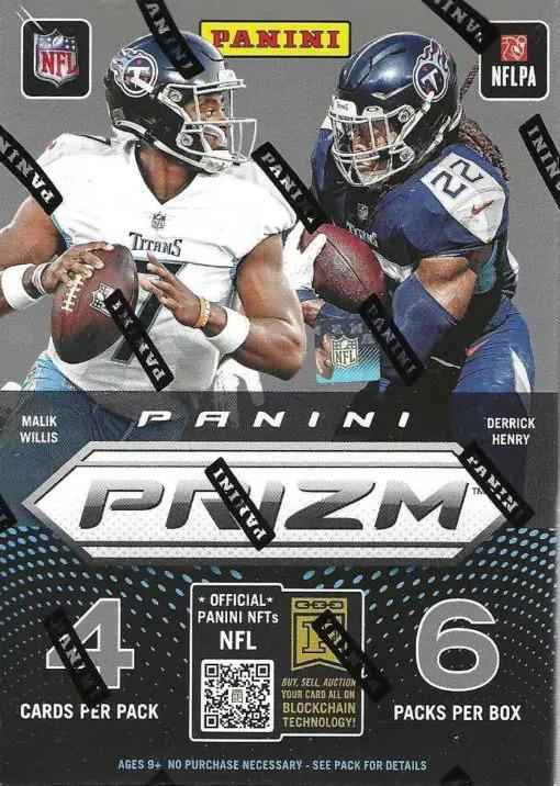2022 Panini Prizm Football Blaster Box (Red, White & Blue) - CardVault Store