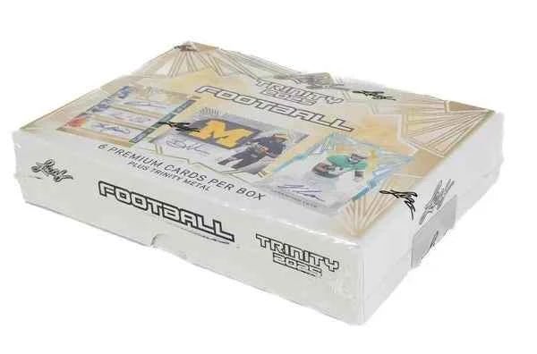 2025 Leaf Trinity Football Hobby Box - CardVault Store