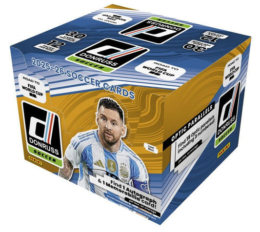 2025/26 Panini Donruss Road to FIFA World Cup Soccer Hobby Box