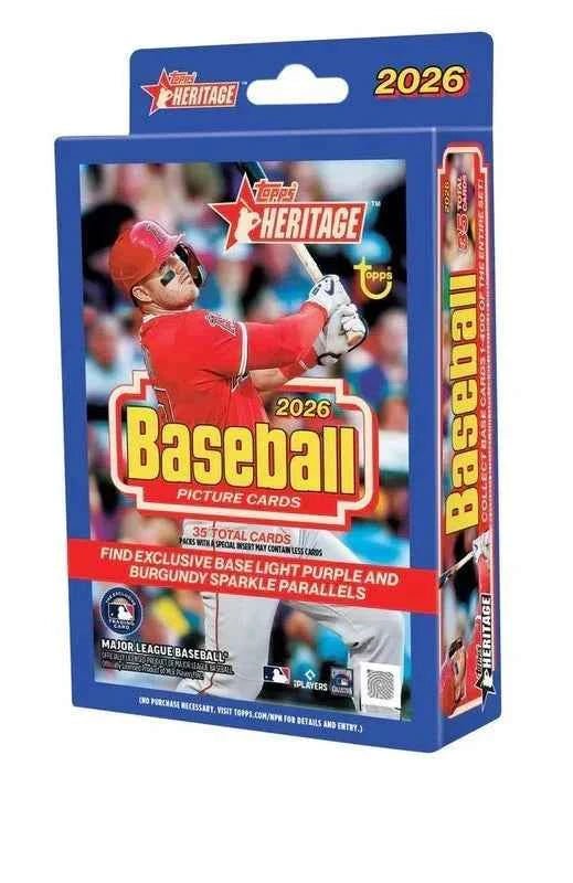 2026 Topps Heritage Baseball Hanger Box - CardVault Store