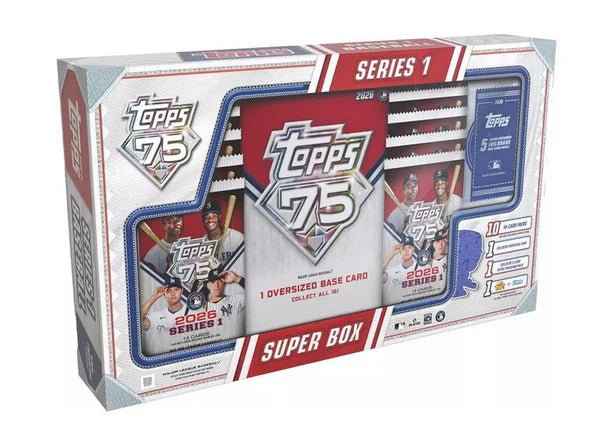 2026 Topps Series 1 Baseball Super Box - CardVault Store