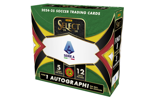 2024/25 Panini Select Serie A Soccer Hobby International Box