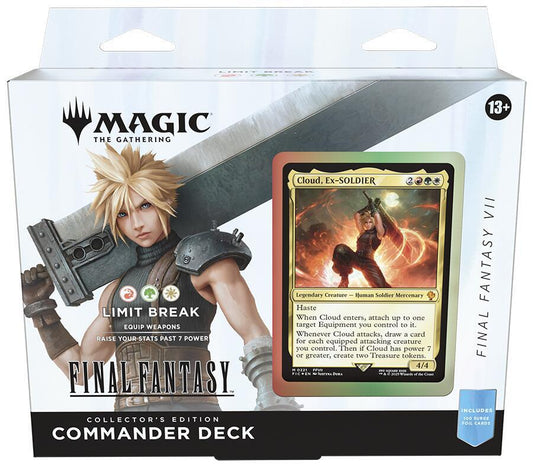 Magic the Gathering: Universes Beyond - Final Fantasy Collector Commander Deck (Limit Break)