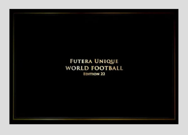 2026 Futera World Football Unique Edition 22 Soccer Hobby Box