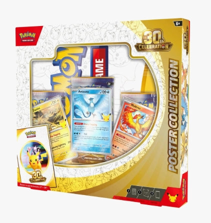 Pokemon TCG: 30th Celebration Poster Collection Box (SALE)
