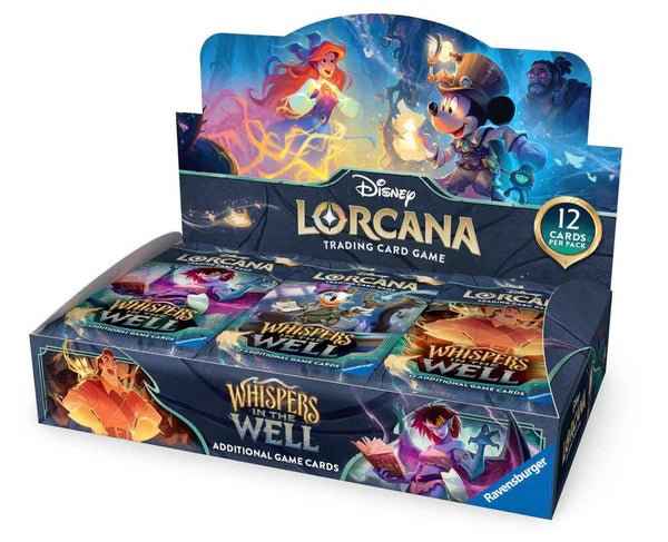 Disney Lorcana: Whispers in the Well Booster Box - CardVault Store