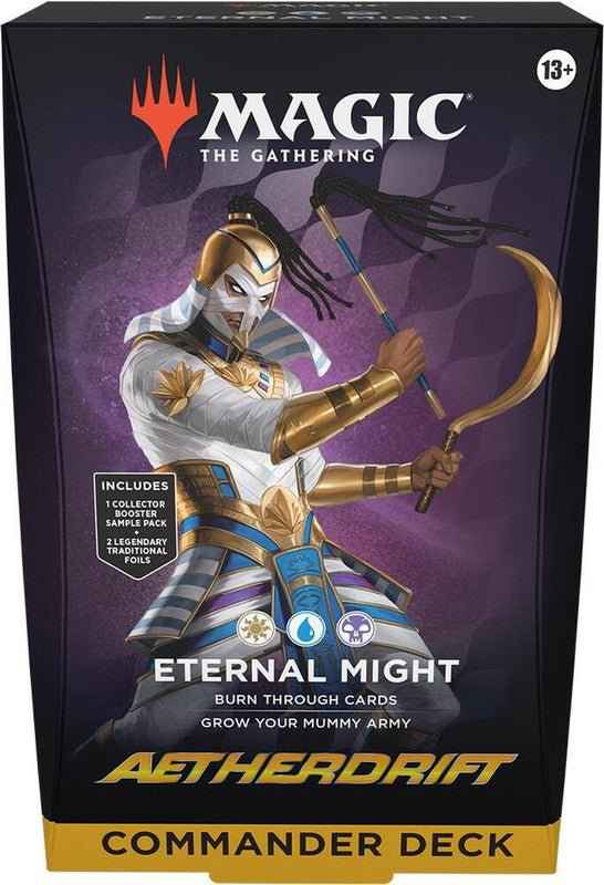 Magic the Gathering: Aetherdrift Commander Deck (Eternal Might) - CardVault Store