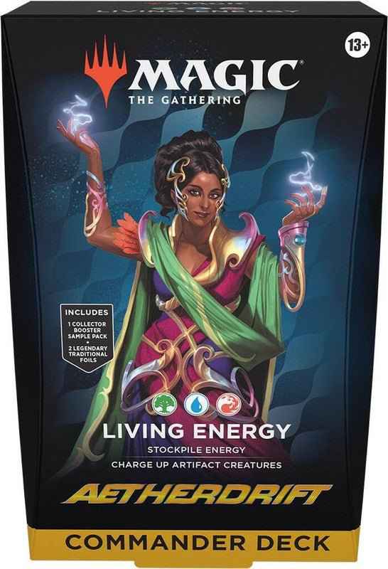 Magic the Gathering: Aetherdrift Commander Deck (Living Energy) - CardVault Store