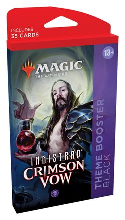 Magic the Gathering: Innistrad: Crimson Vow - Theme Booster [Black] - CardVault Store