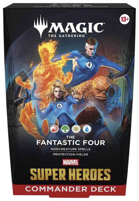 Magic the Gathering: Marvel Super Heroes Commander Deck - The Fantastic Four (PRE-ORDER) - CardVault Store