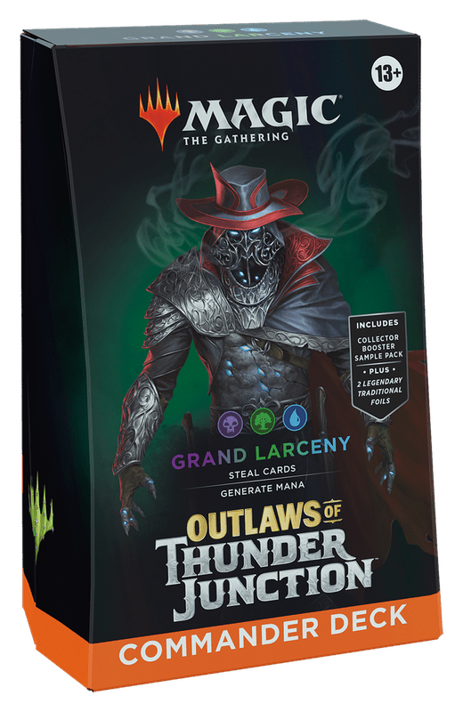 Magic the Gathering: Outlaws of Thunder Junction Commander Deck (Grand Larceny) - CardVault Store