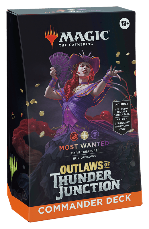 Magic the Gathering: Outlaws of Thunder Junction Commander Deck (Most Wanted) - CardVault Store