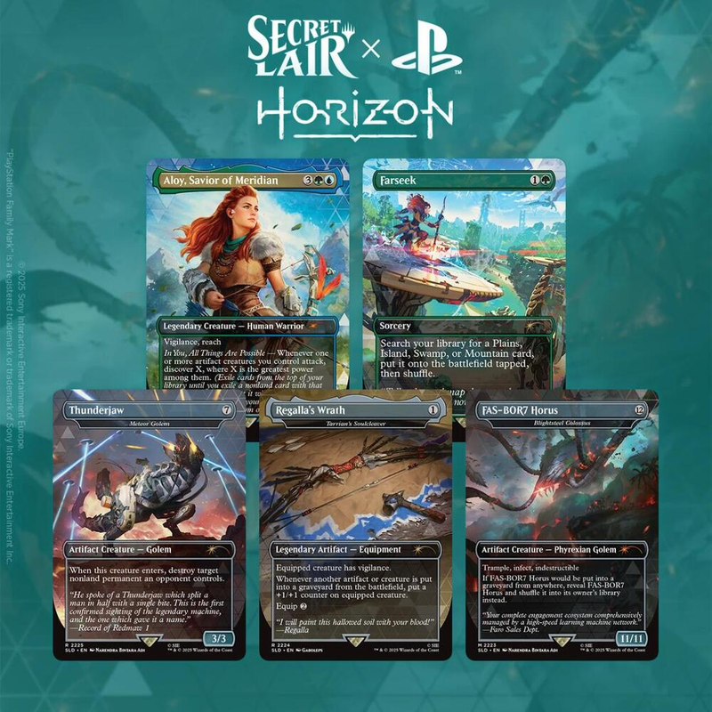Magic the Gathering: Secret Lair x Horizon: Into the Forbidden West (Non-Foil) - CardVault Store