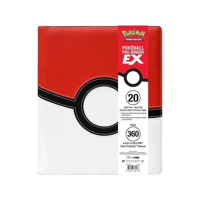 PokÃ© Ball Premium 9-Pocket PRO-Binder for PokÃ©mon - CardVault Store