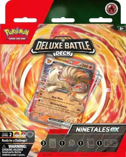 Pokemon Scarlet and Violet: Ninetales EX Deluxe Battle Deck