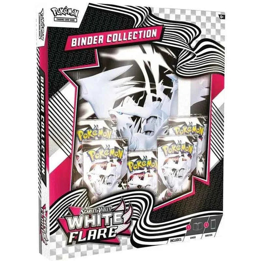 Pokemon Scarlet and Violet: White Flare Binder Collection Box