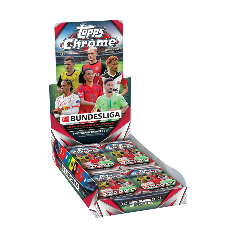 2024/25 Topps Chrome Bundesliga Soccer Hobby Box